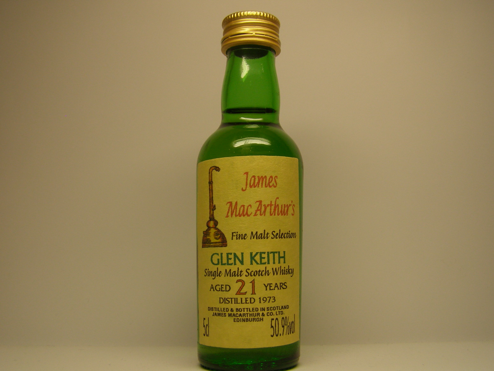 SMSW 21yo 1973 "James MacArthurs" 5cl 50,9%vol